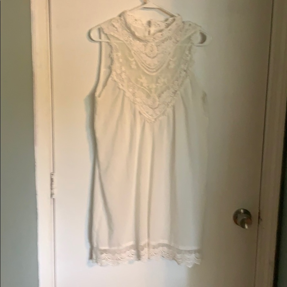 White dress